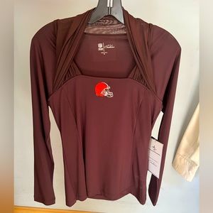 Cleveland Browns Ladies Couture Top